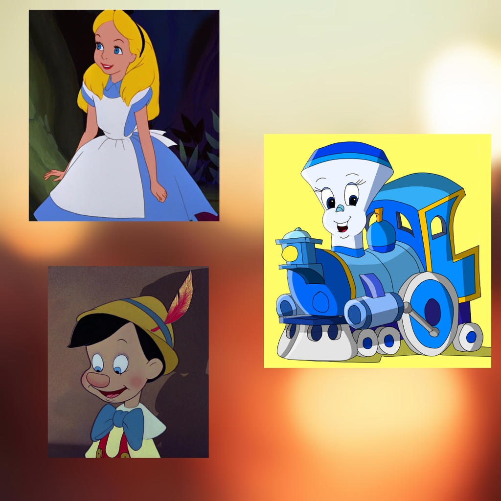 Alice and Pinocchio Meet Tillie by StoneKieran07 on DeviantArt