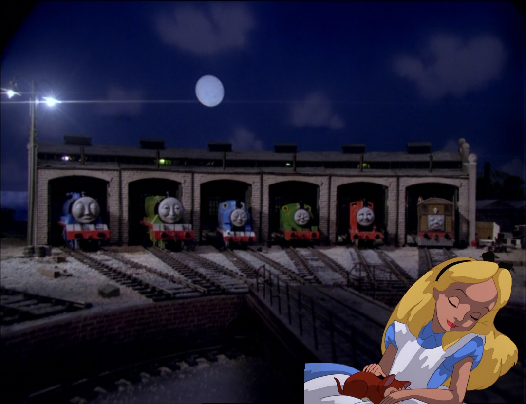 Sleep Less Thomas Thomas, his friends and Alice asleep by StoneKieran07 on DeviantArt