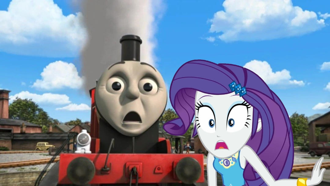 James Rarity James and Rarity shocked by StoneKieran07 on DeviantArt