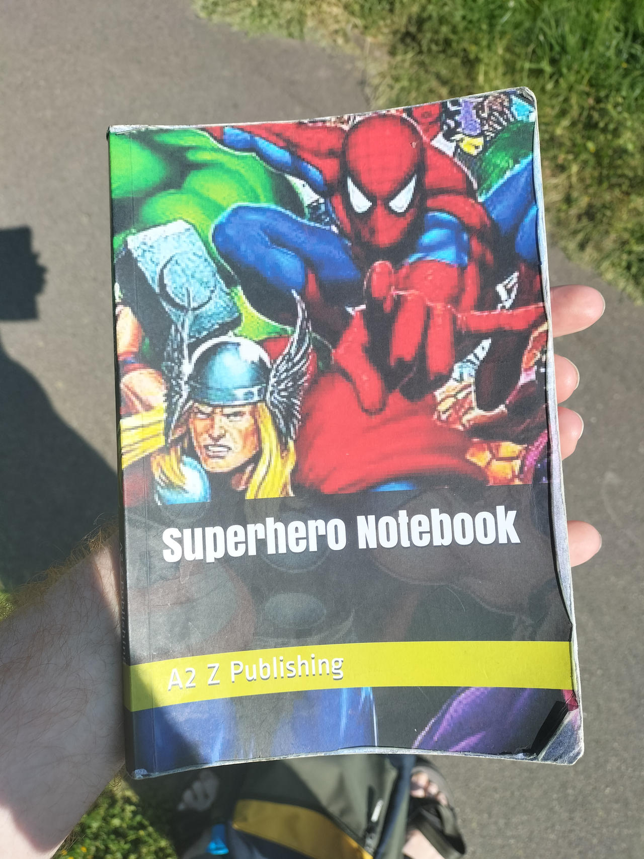 SuperHero Notebook by StoneKieran07 on DeviantArt