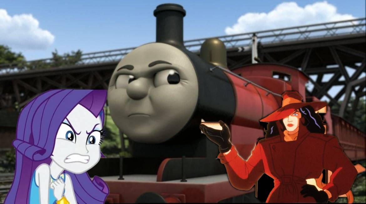 James Rarity James and Rarity vs Carmen Sandiego by StoneKieran07 on DeviantArt