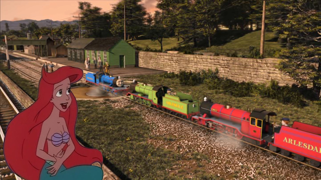 Ariel shocked that Henry has got bad coal by StoneKieran07 on