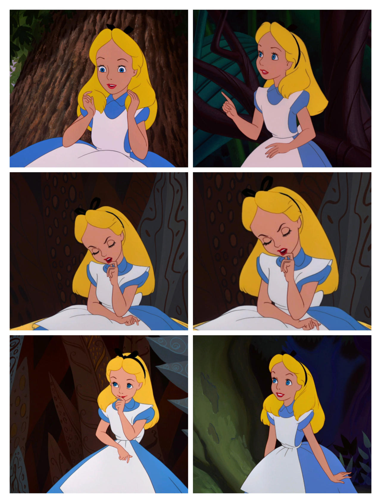 Deviantart Alice Cartoon Alice Disney Collage by StoneKieran07 on DeviantArt