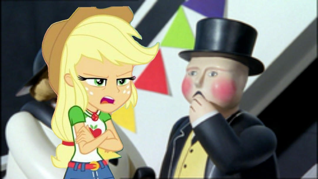 Applejack Scolds At Sir Topham Hatt By StoneKieran07 On DeviantArt applejack-scolds-at-sir-topham-hatt-by-stonekieran07-on-deviantart