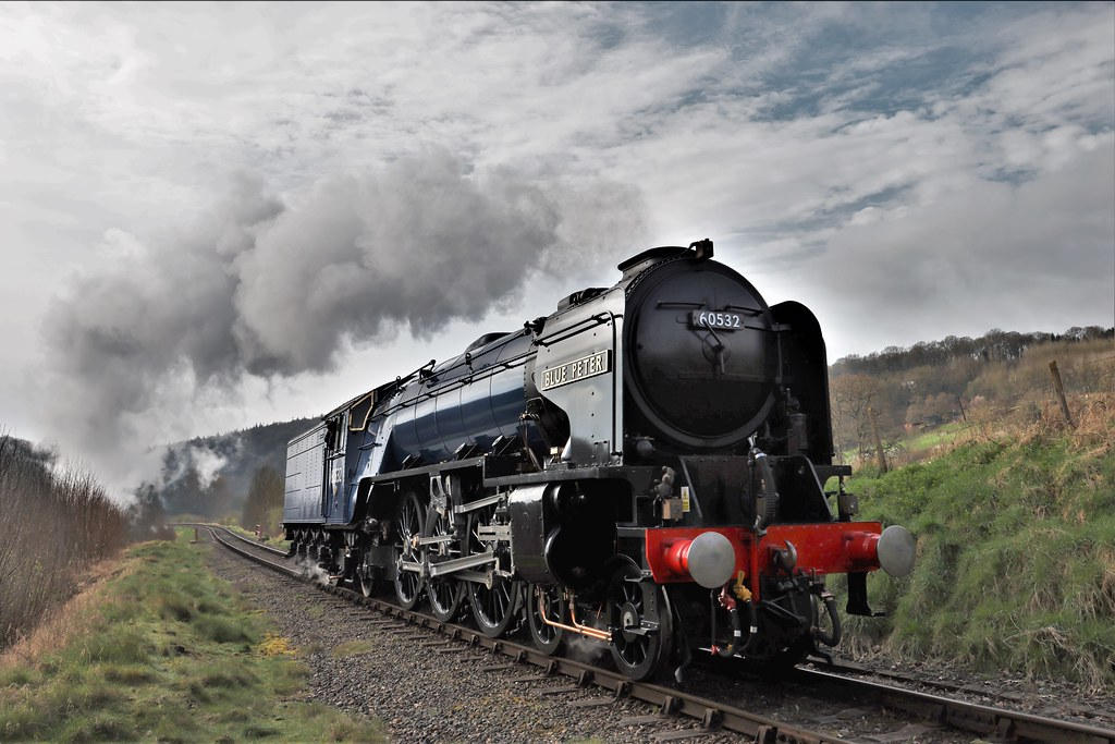 Blue Peter Steam Train by StoneKieran07 on DeviantArt