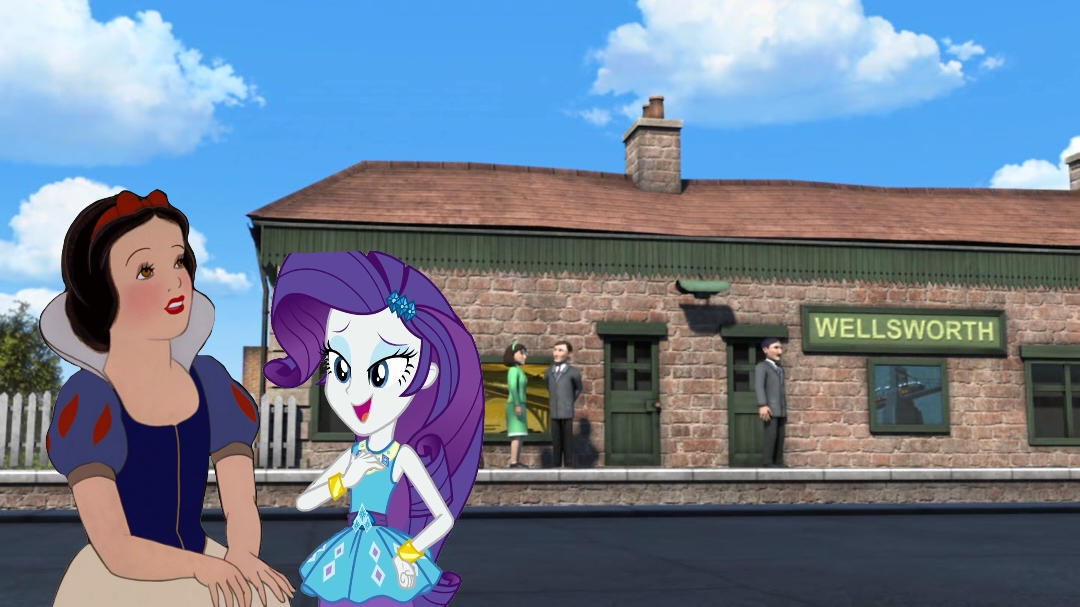 Snow Rarity Deviantart Rarity Meets Snow White by StoneKieran07 on DeviantArt