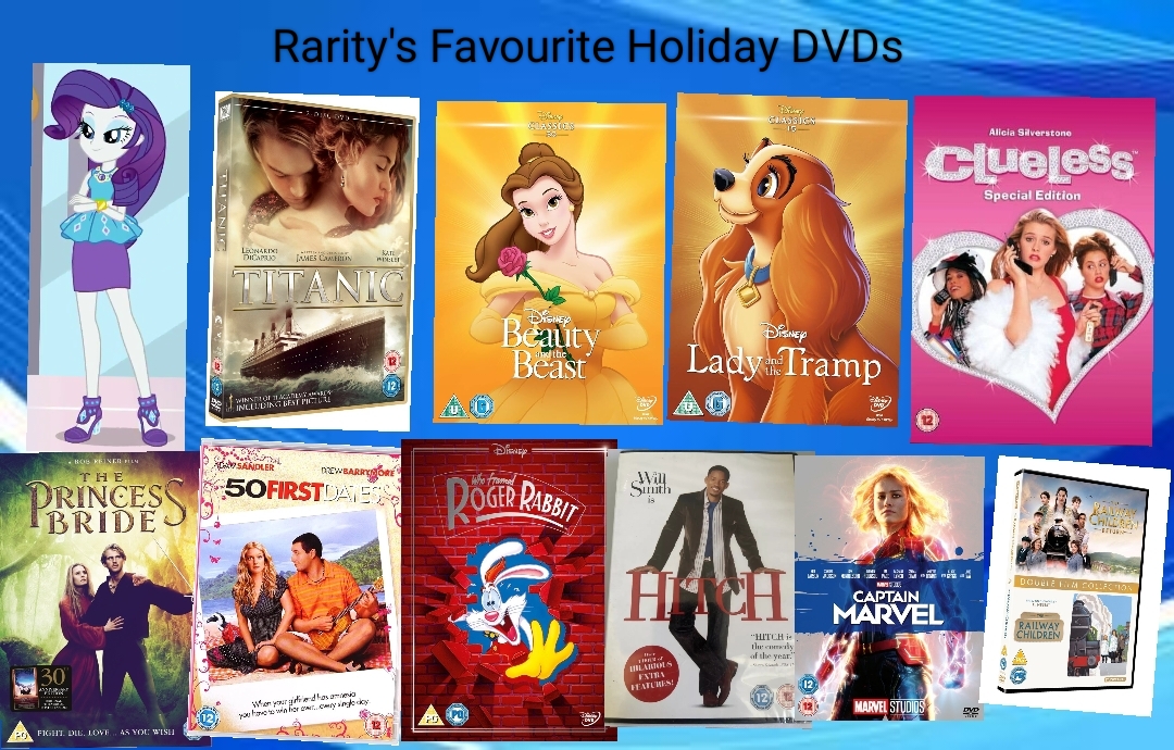 Dvd Deviantart Making Rarity's Favourite Holiday DVDs by StoneKieran07 on DeviantArt