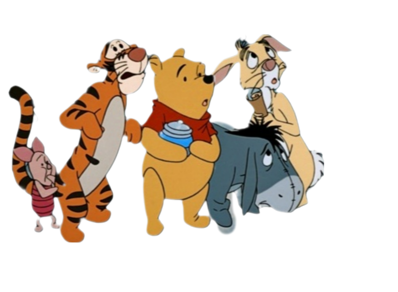 Pooh, Piglet, Tigger, Rabbit and Eeyore Vector by StoneKieran07 on ...