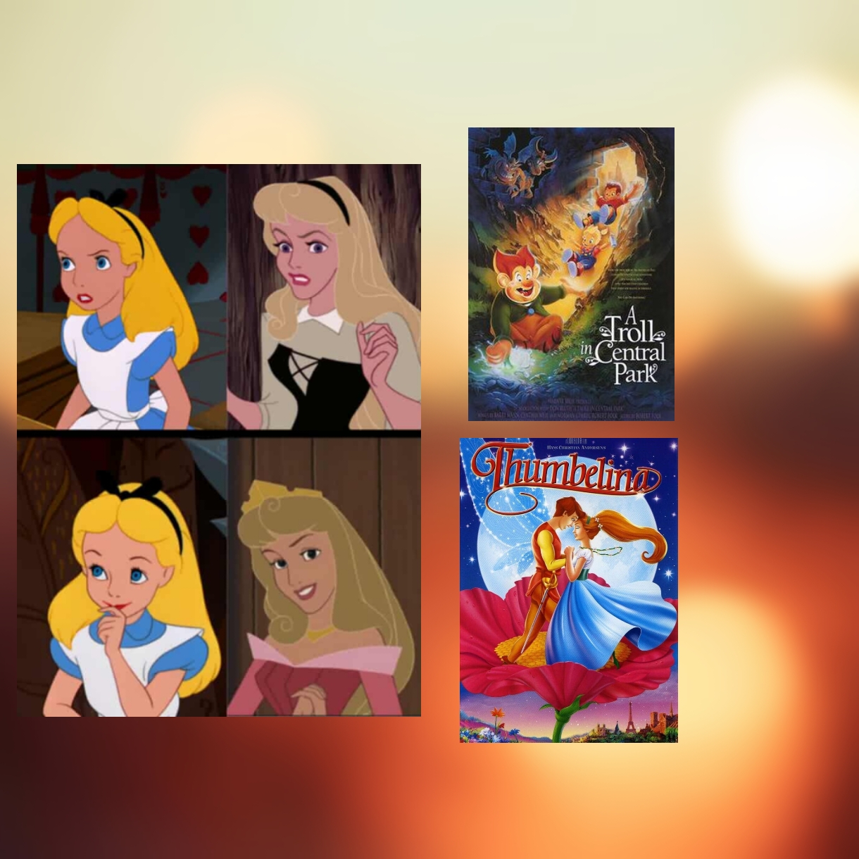 Alice and Aurora Like Thumbelina by StoneKieran07 on DeviantArt