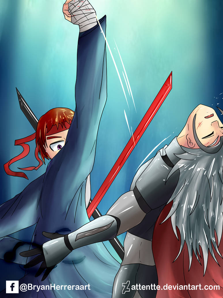 Hero vs Villain by Attentte on DeviantArt