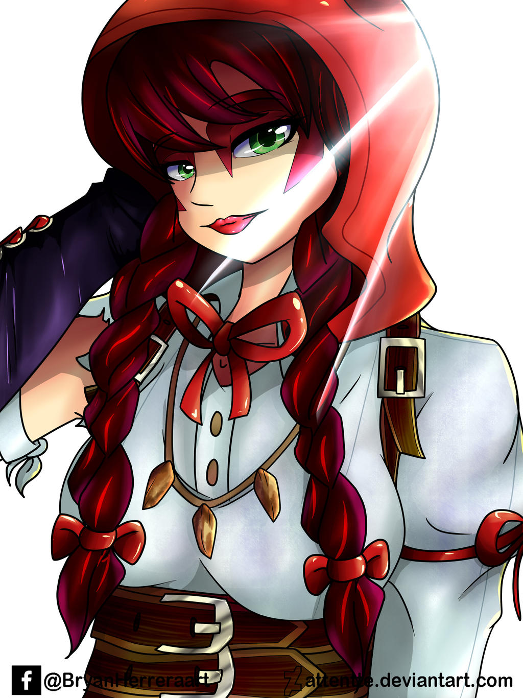 Fortnite Red Hood Color by Attentte on DeviantArt