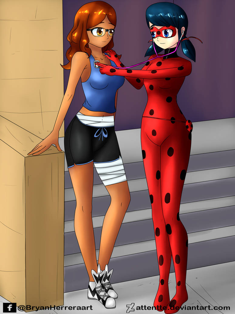 Ladybug checkup Alya by Attentte on DeviantArt