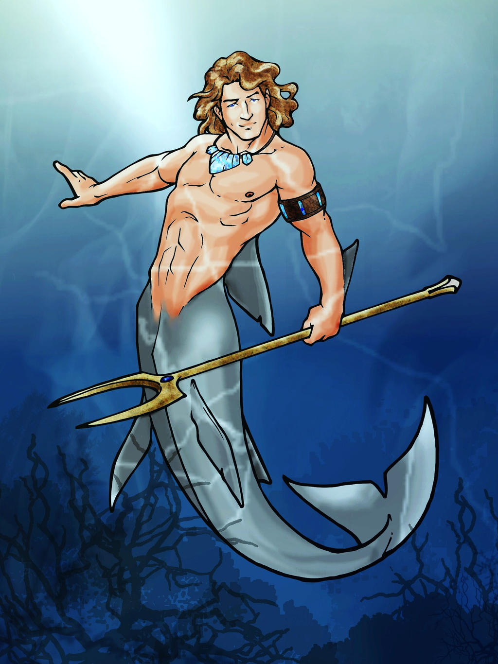 Merman Merchant merman 1 by Monty107 on DeviantArt