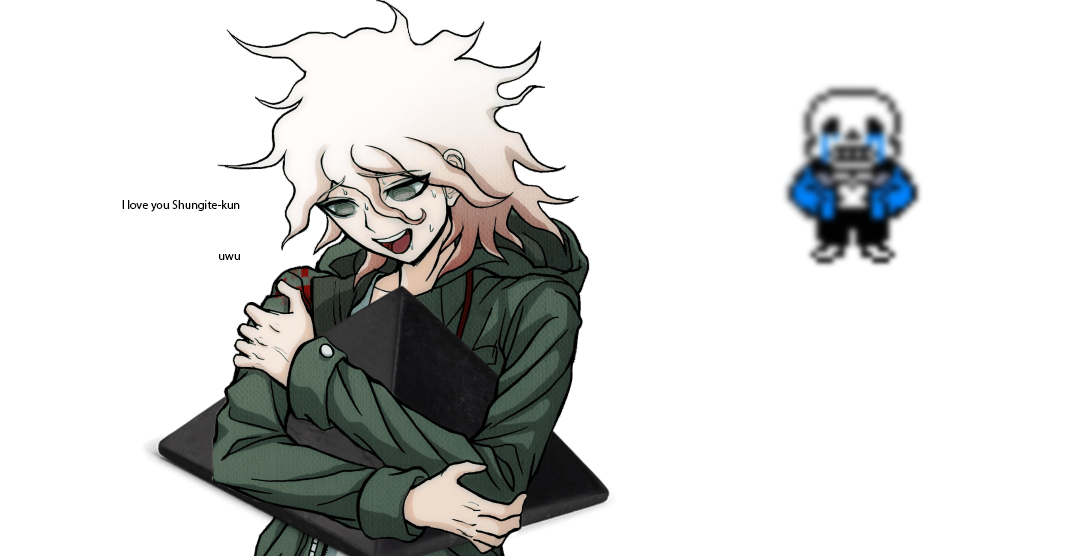 nagito with the roblox man face 🥵