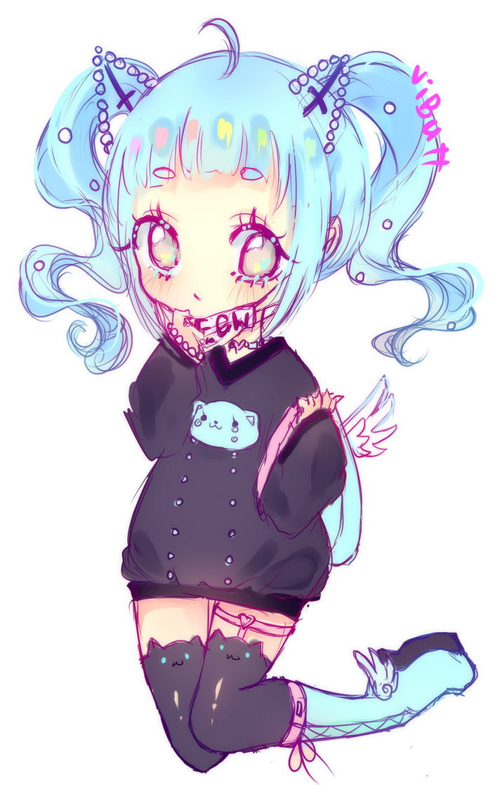 Raffle - Aqua child by ViPOP on DeviantArt