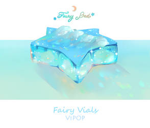 Sea Foam Bed | Fairy Vials