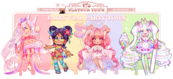 [CLOSED] Party town| FlavourTown Fairy Vials