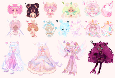 January Claim - Fairy Vials and Non-species Adopts