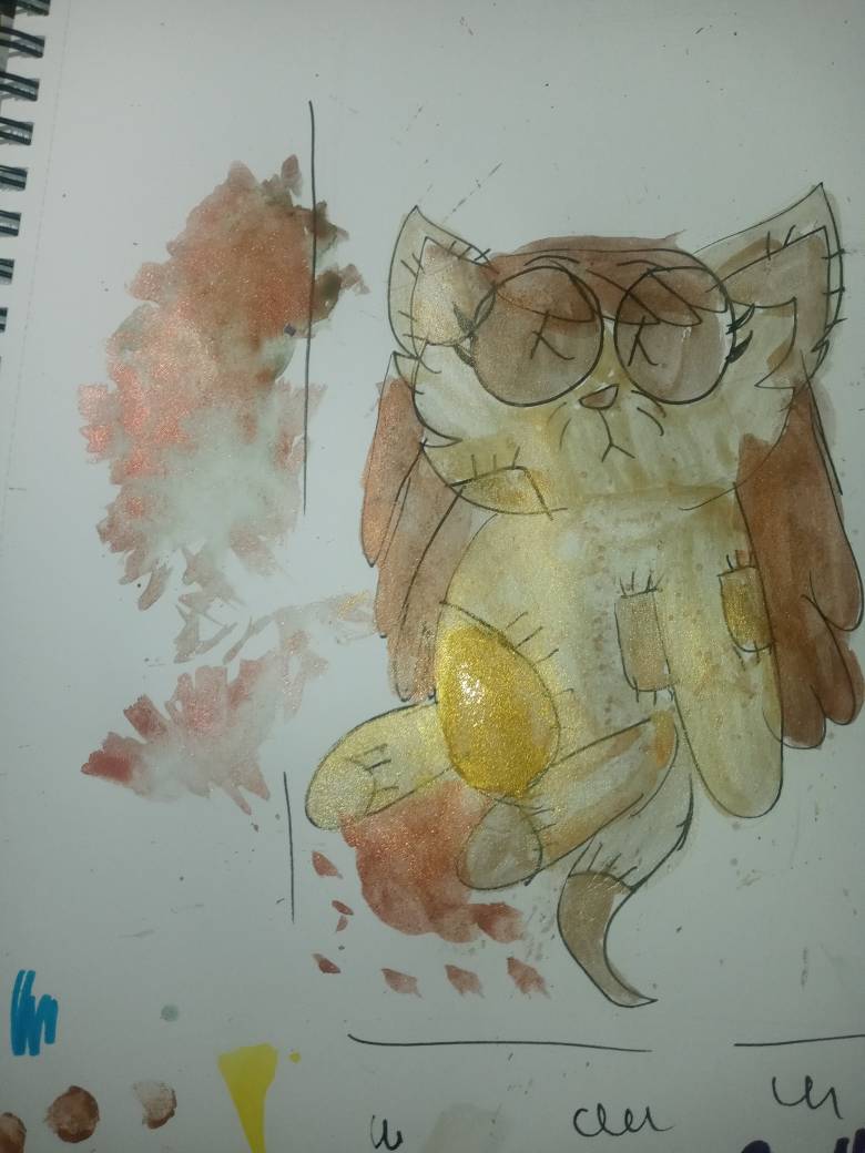 Drawtober day 11: Patchwork