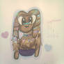 Pastel accessory dog redraw thing