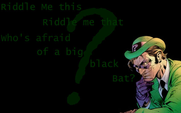Damn You Riddler Riddler by NinjaYaoi on DeviantArt