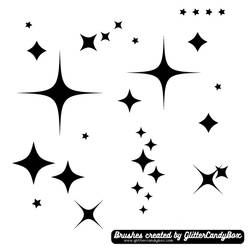 GCB Star Brushes 2 - Sparkles