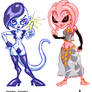 Gender bender: Frieza and Buu