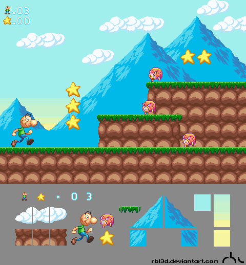 Basic Platformer by rbl3d on DeviantArt