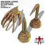 Hand Weapons 3 'Horror' (Motu Origins compatible)