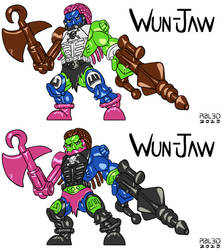 Wun-Jaw (Nigredo) caricature.