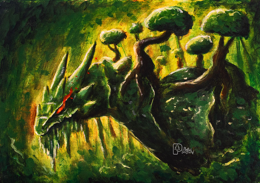 Forest Dragon Java Forest Dragon by SkoglundP on DeviantArt