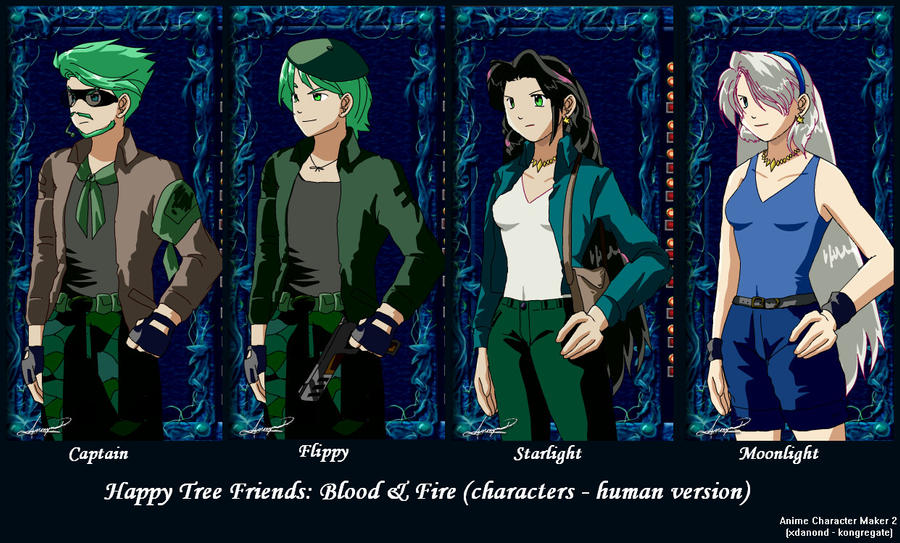 Happy Tree Friends (human version) by Wolfess19 on DeviantArt