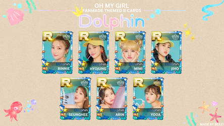 Superstar Fanmade R Cards - Oh My Girl