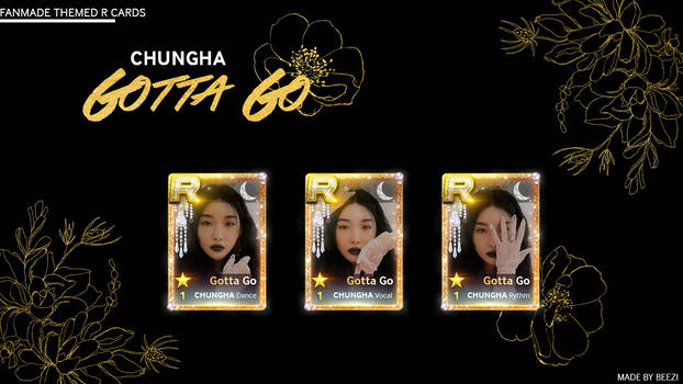 Superstar Fanmade R Cards - Chungha