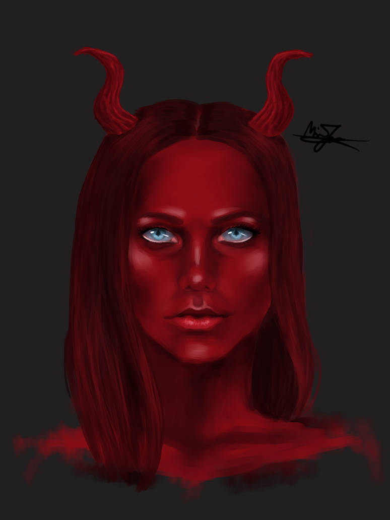 Dama de vermelho by Danichan22 on DeviantArt