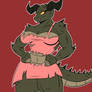 Female Deathclaw comm