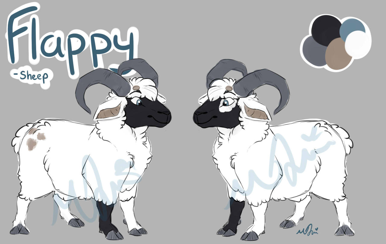 Sheep Ref Sheet by MikariDraws on DeviantArt