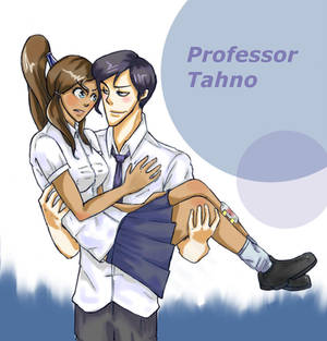 Teacher Tahno and School girl Korra