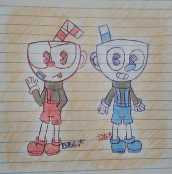 Cuphead and Mugman