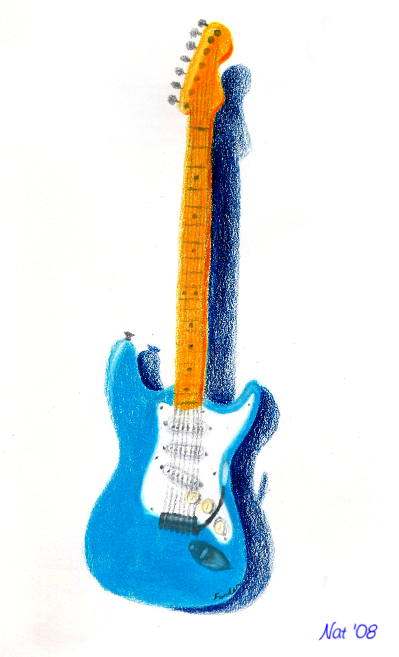 Sky Blue Fender