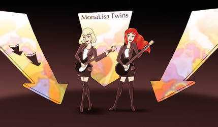 The MonaLisa Twins by NatPal
