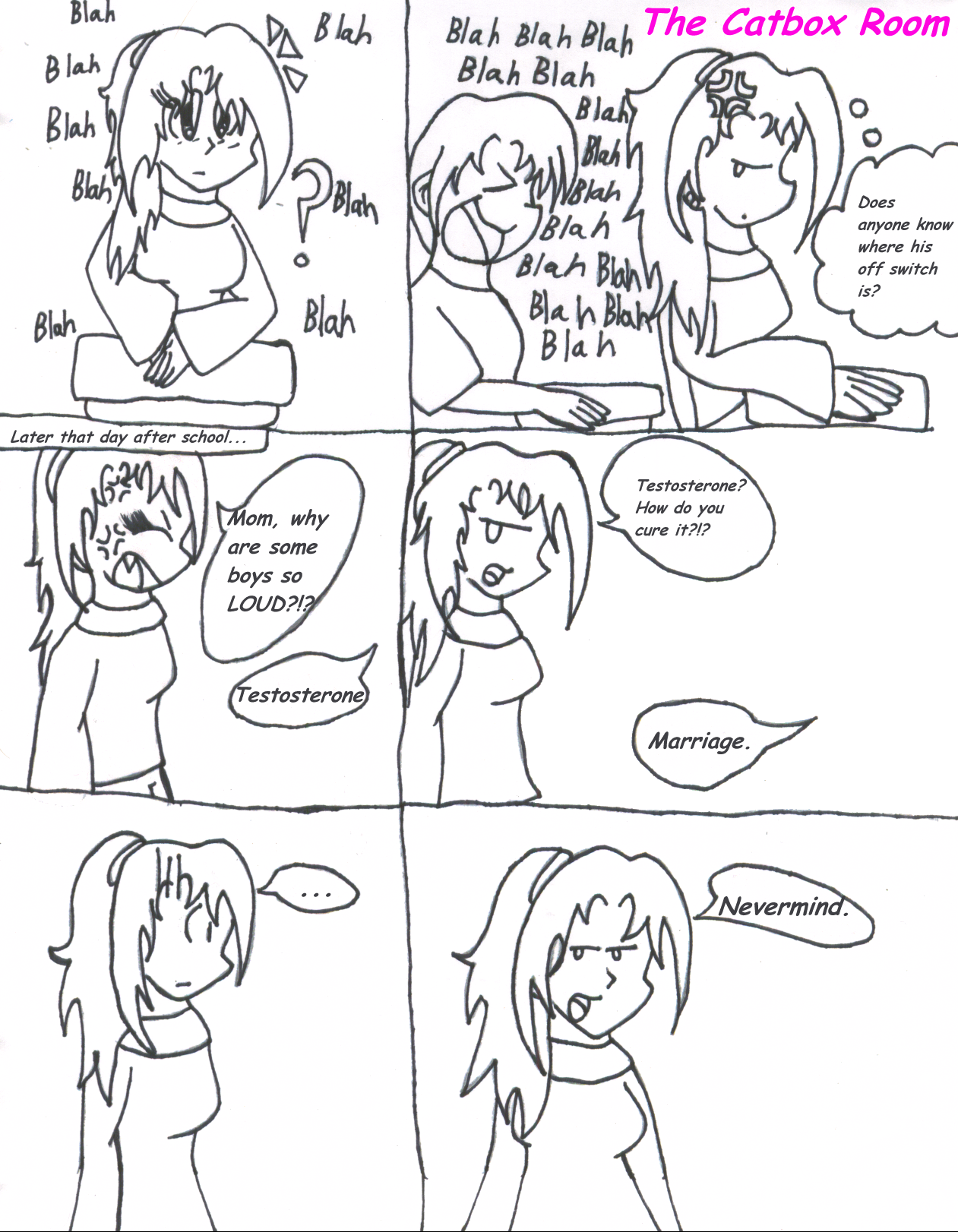 The Catbox Room: 1st comic by NatPal on DeviantArt
