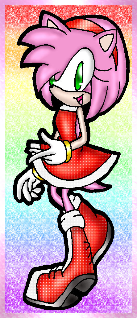 Amy Rose x3 by NatPal on DeviantArt