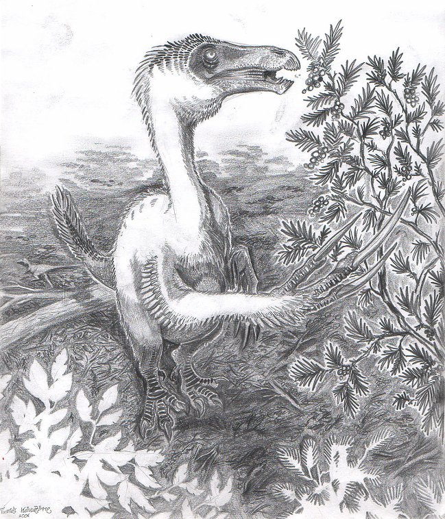 Nanshiungosaurus brevispinus by tuomaskoivurinne
