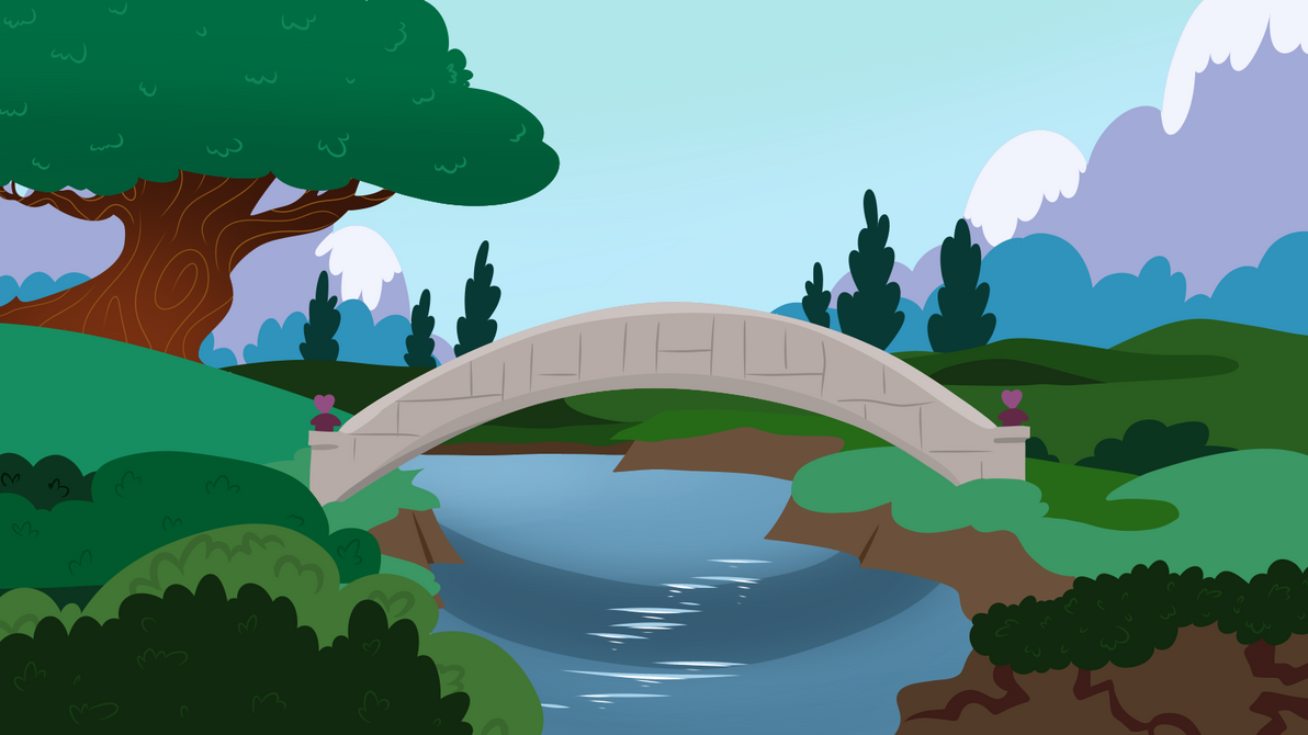 mlp bridge BG by SpooktasticSpider on DeviantArt