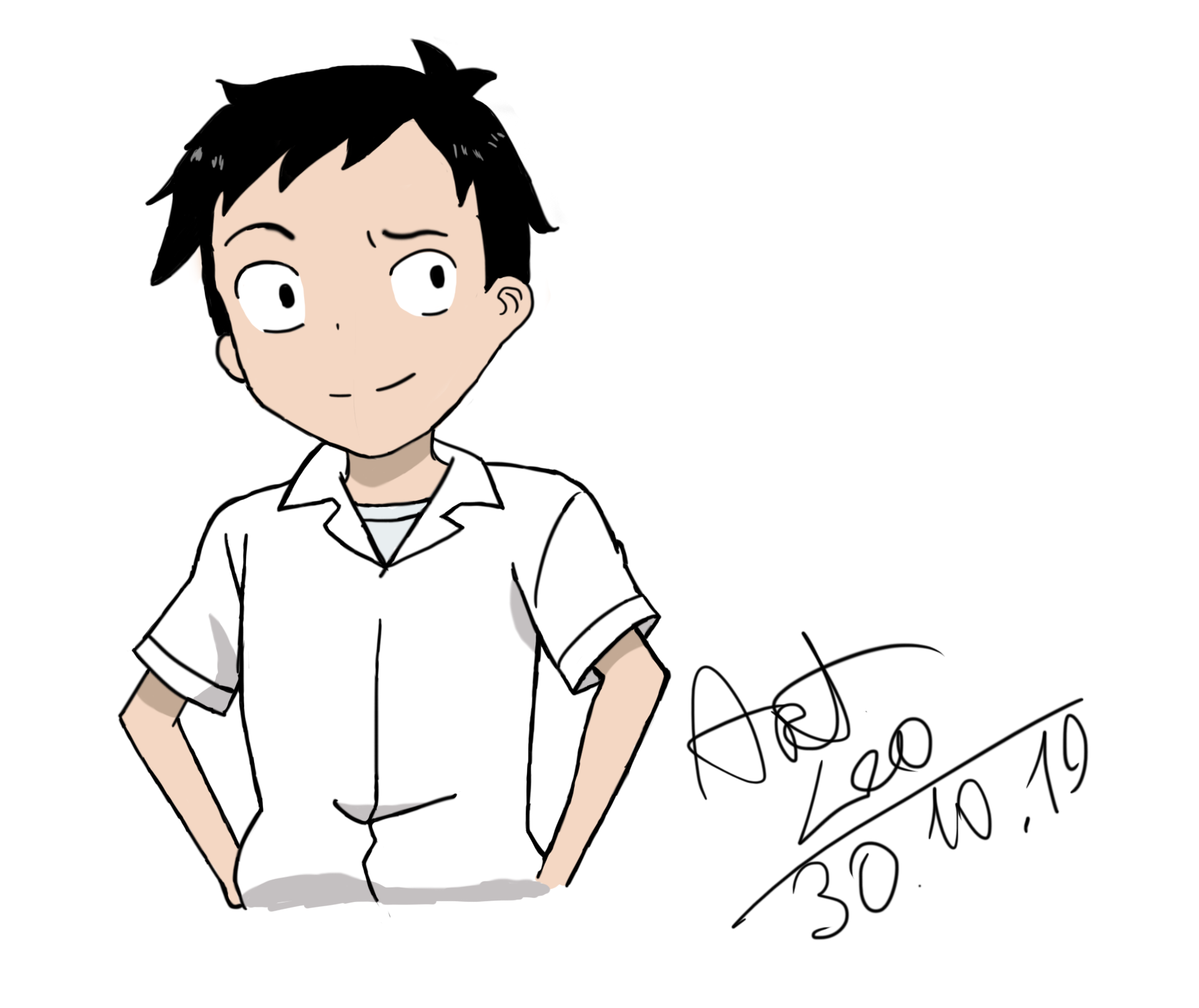 takagi-san and nishikata (karakai jouzu no takagi-san) drawn by