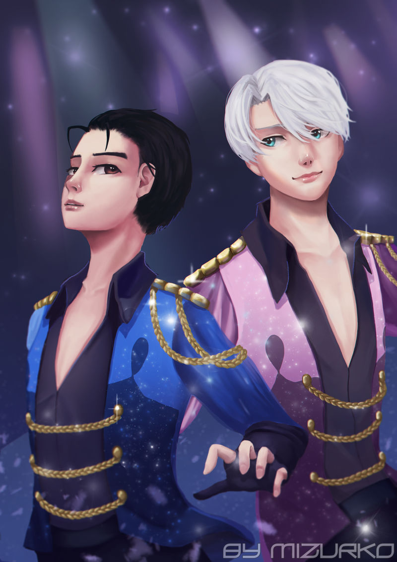 Yuri x Victor by Mizurko on DeviantArt