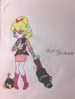 TF2 Mario Crossover - Peach + Demoman