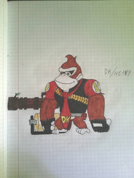 TF2 Mario Crossover - Donkey Kong + Heavy