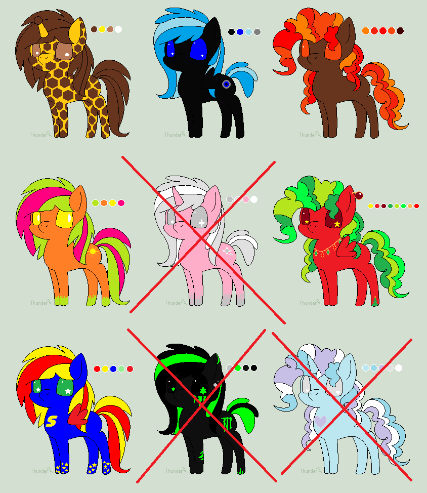 Chibi Pony Adoptables OPEN